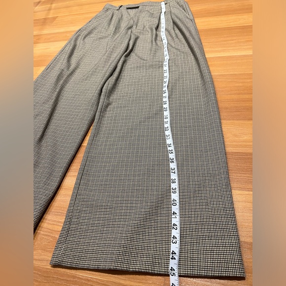 ASTR the label Houndstooth Check Wide Leg Pants L - Picture 6 of 13